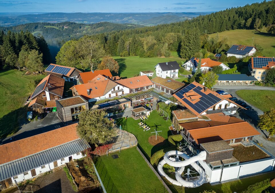 Aussenansicht vom Kinderhotel Simmerl