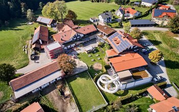 Luftbildaufnahme Hotel