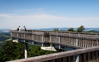 Aussichtsplattform Waldwipfelweg